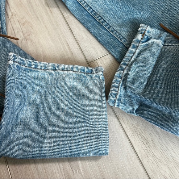 Vintage UNION MADE Polo Ralph Lauren Western Leather Fringe Concho Jeans ILGWU - Picture 10 of 13